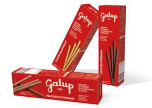 Italian Favourites: Galup Daily pleasures Milk chocolate coated biscuit  fingers 150g