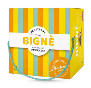 Panettone Pandoro: Albertengo Bigne  panettone Box 1kg