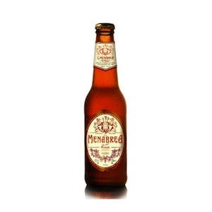 Beer 1: Menabrea Rossa Double Malt 7.5% 330ml Carton of 24