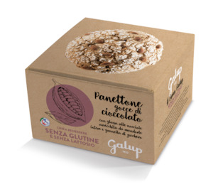 Panettone: Gluten free Chocolate drop  Panettone from Galup 400g