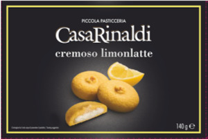 Biscuits Snacks Crackers Desserts: Casa Rinaldi Cremosa limonlatte 140g