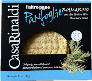 Biscuits Snacks Crackers Desserts: Casa Rinaldi Panfoglie Rosemary 100g