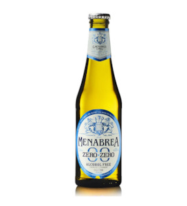 Beer 1: Menabrea ZERO ZERO Bionda 330ml 0.0% CASE (24) SHORT DATED SPECIAL