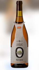 Wines Spirits Beers: Orsogna ZEROPUR Landae Pinot Grigio IGP 750ml. Vegan, Biodynamic/organic, DEMETER