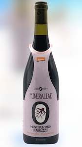 Wines Spirits Beers: Orsogna ZEROPUR Mineraliae Montepulciano IGP 750ml. Vegan, Biodynamic/organic, DEMETER
