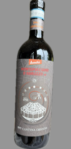 Orsogna PADAMI Primitivo Terre di chiste IGP 750ml. Vegan, Biodynamic/organic, DEMETER