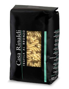 Oils Vinegars: Casa Rinaldi  Fusilli bronze extruded pasta 500g