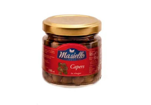 Preserves: Masiello Capers in white wine vinegar 106ml