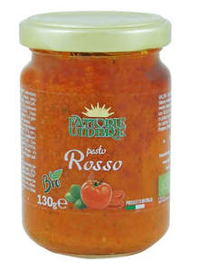 Pesto Pastes: Fattorie Umbre Organic Rosso Pesto 130g