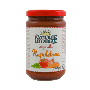 Tomatoes Tinned Sauces: Fattorie Umbre (Tradizionale) Napoletana Sauce 280gm