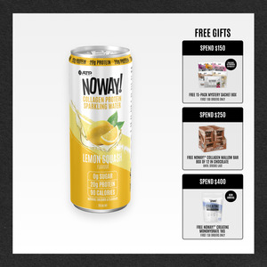 NOWAY!® Collagen Protein Sparkling Water - Lemon Squash