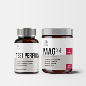 Endurance Supplements: Test Perform + MAGx4 Bundle