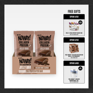 NOWAY!® Collagen Jelly Bar Box of 12 - Belgian Choc