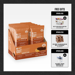 General Health And Wellness Supplements: Gutright™ Bar Box of 18 - Choc Orange