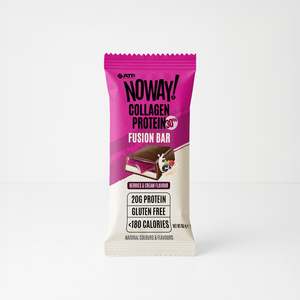 Mixed Noway Collagen Jelly Bar Pack: NOWAY!® Collagen Fusion Bar - Berries & Cream