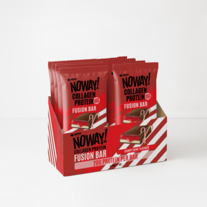 NOWAY!® Collagen Fusion Bar Box of 8 - Mint Candy Cane