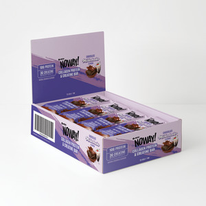 NOWAY!® Creatine Collagen Mallow Bar Box of 12 - Chocolate Milkshake