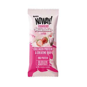 NOWAY!® Creatine Collagen Mallow Bar - Strawberry Milkshake