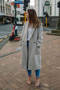 The Atér Original Wool Coat - Wheat