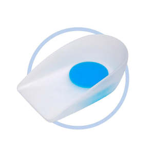 Walker's Gel Heel Cups Blue Dot