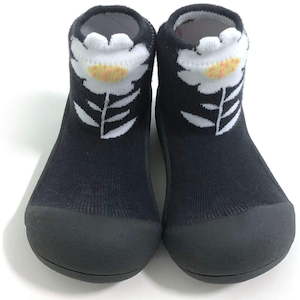 Products: Attipas Flower - Grey - Attipas Official NZ Site Baby & Toddler Shoes