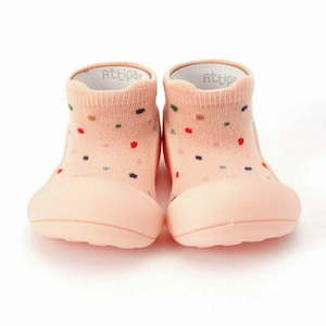 Products: Attipas Pop - Peach - Attipas Official NZ Site Baby & Toddler Shoes