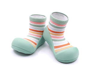 Attipas Rainbow - Green - Attipas Official NZ Site Baby & Toddler Shoes