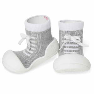 Attipas Sneaker - Grey - Attipas Official NZ Site Baby & Toddler Shoes