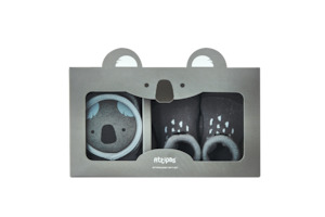 Shoes & Knee Pads Gift Set - Koala - Attipas Official NZ Site Baby & Toddler Shoes