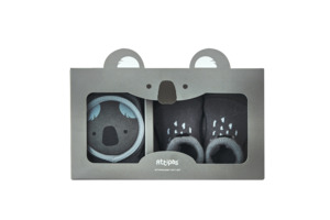 Products: Shoes & Knee Pads Gift Set - Koala - Attipas Official NZ Site Baby & Toddler Shoes