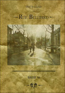 Products: The Ballad of Rue Belliard by Bill Direen - Atuanui Press