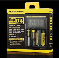 Batteries Chargers: Nitecore D4 - 4 Bay Charger