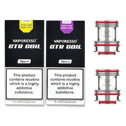 Coils Accessories: Vaporesso - GTR Replacement Coils (3 Pack)