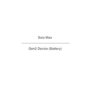 Disposables: Solo Max Gen2 Device