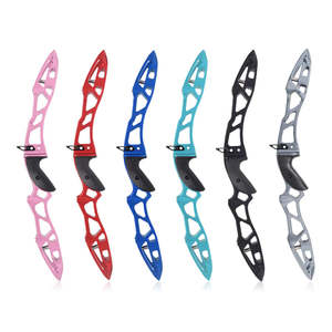 Recurve Bow Risers Limbs: Nika - ET-13 Sailing 23inch ILF Recurve Riser RH only