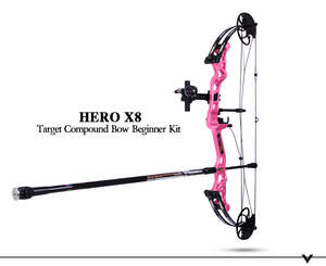 SANLIDA - Hero X8 Beginner Target Compound Bow Beginner Kit (三利达 - 宗师X&hellip;