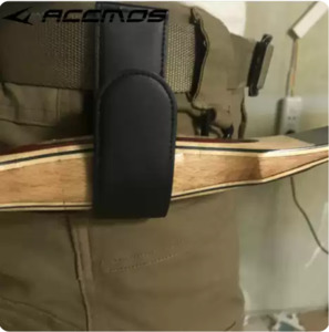Recurve Bow Quiver: Traditional bow holder, Waist Hanger Hook, Quiver