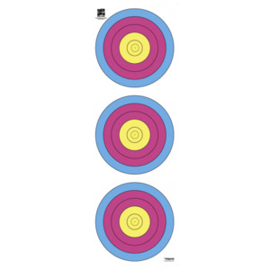 YOUYI - Target Face WA 3x20cm Vertical 5 Rings Rain-proof tear-resistant （Recurve）