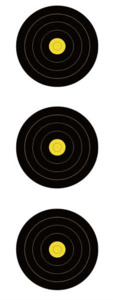 Target: YOUYI - Target Face Field 3x20cm Vertical 5 Rings - World Archery certification Rain-proof tear-resistant
