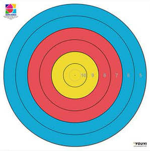 YOUYI - Target Face 80cm 6 ring - World Archery certification Rain-proof tear-resistant