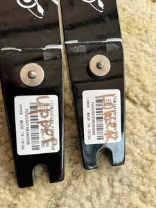 Galaxy silver star recurve limbs, pair, 25h,68/38lbs.