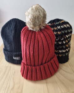 Products: Wool hat –  Auckland Climbing Gym