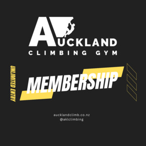 Products: Membership –  Auckland Climbing Gym