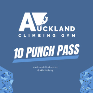 Products: 10 Punch Pass –  Auckland Climbing Gym