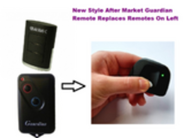 Products: Guardian compatible Garage Door Remote For 21230,21230L,2211-L - Guardian Garage Door Remote Controls
