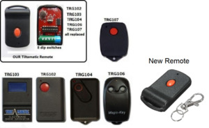 AHI TRV 300 Garage Door Remote Tiltamatic Replacement 303MHz