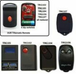 Products: Tiltamatic TRV 300 Garage Door Remote - Tiltamatic Garage Door Remotes