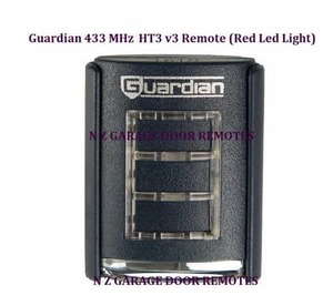 Guardian HT3 V3 Garage Door Remote Control 433mhz