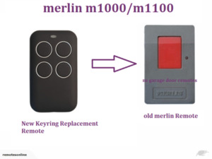 Products: Merlin m1000-M1100 Garage Door Remote - Merlin Garage Door Remotes & Keypads