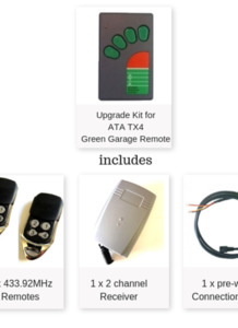 ATA TX4-A Garage Door Remote NZ